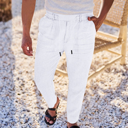 Bequeme Herrenhosen mit verstellbarem Bund Komfort Hose