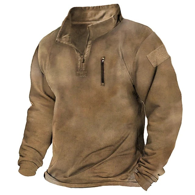 Herren Fleece Pullover Warm Bequem - BerlinGlamour