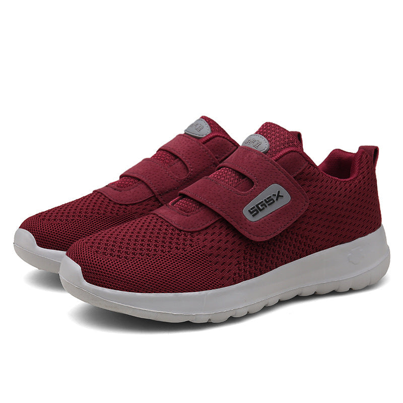 Damen Sportschuhe Atmungsaktiv Mesh Klettverschluss - BerlinGlamour