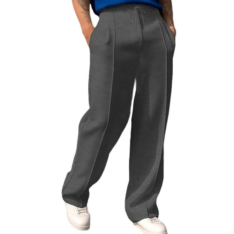 Herren Freizeithose Weite Bequem Mit Kordelzug