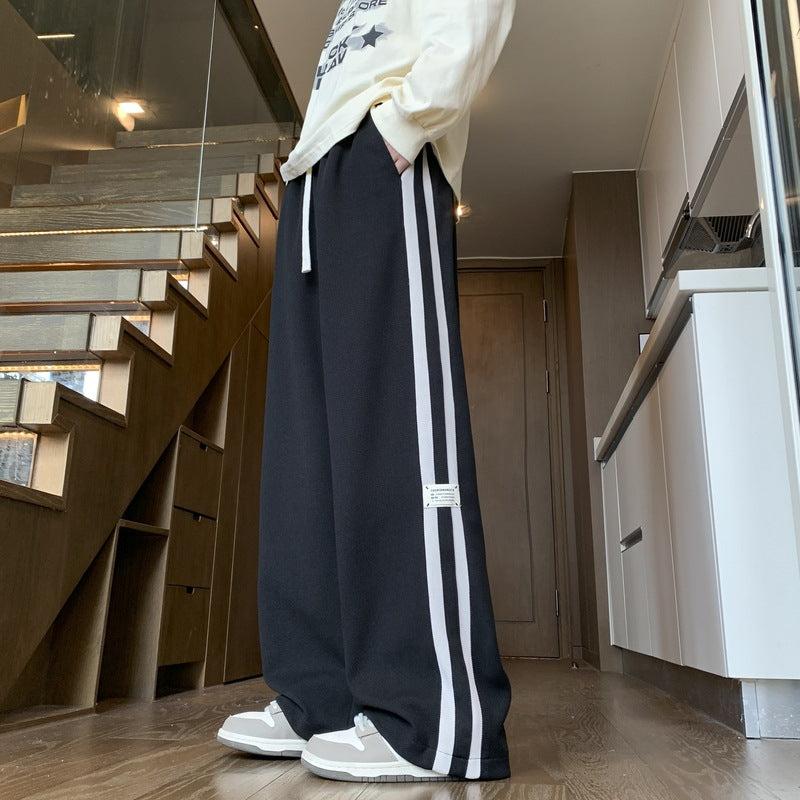 Herren Freizeithosen mit Streifen Modern Sportlich