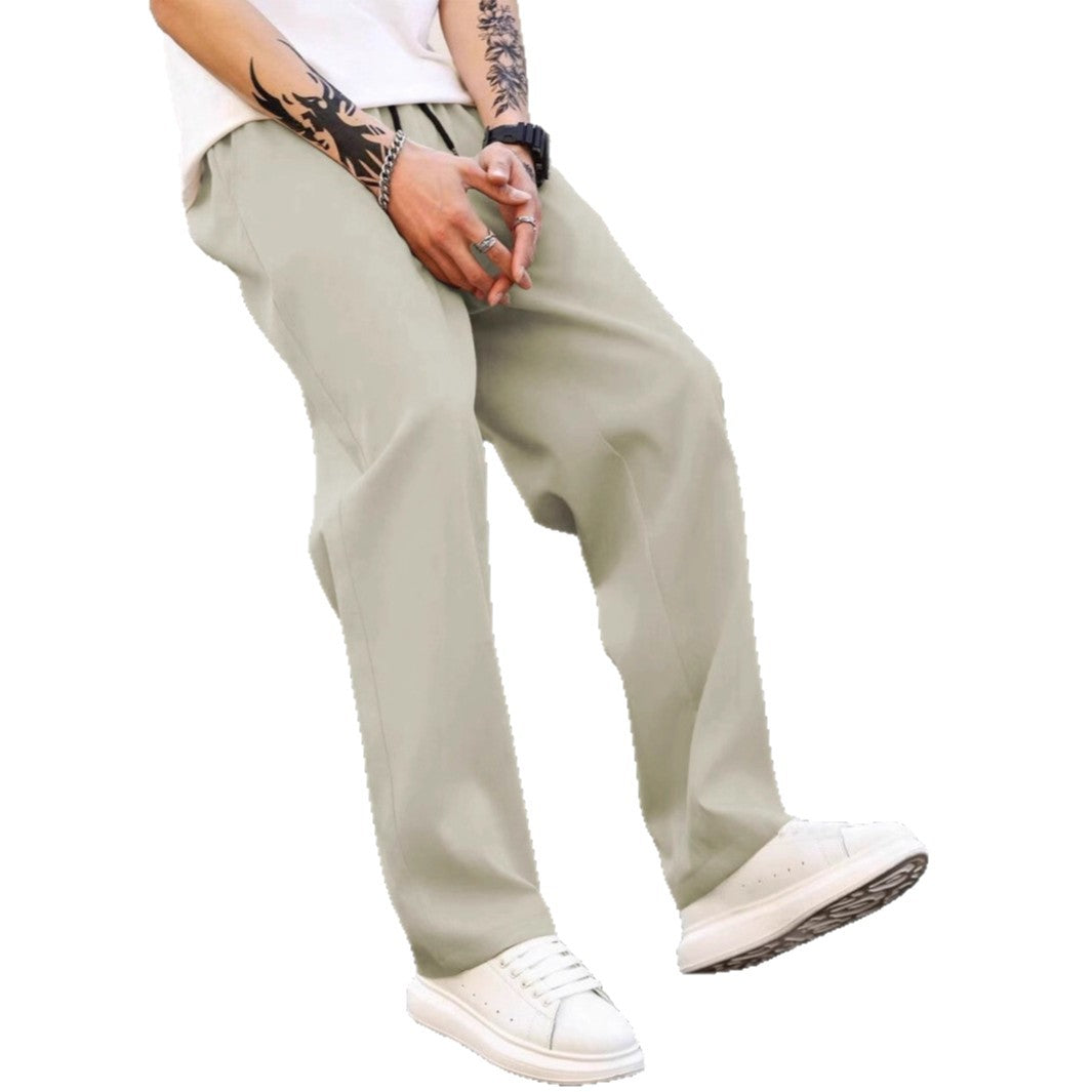 Bequeme Herren Chino Hosen Lockere Freizeithosen