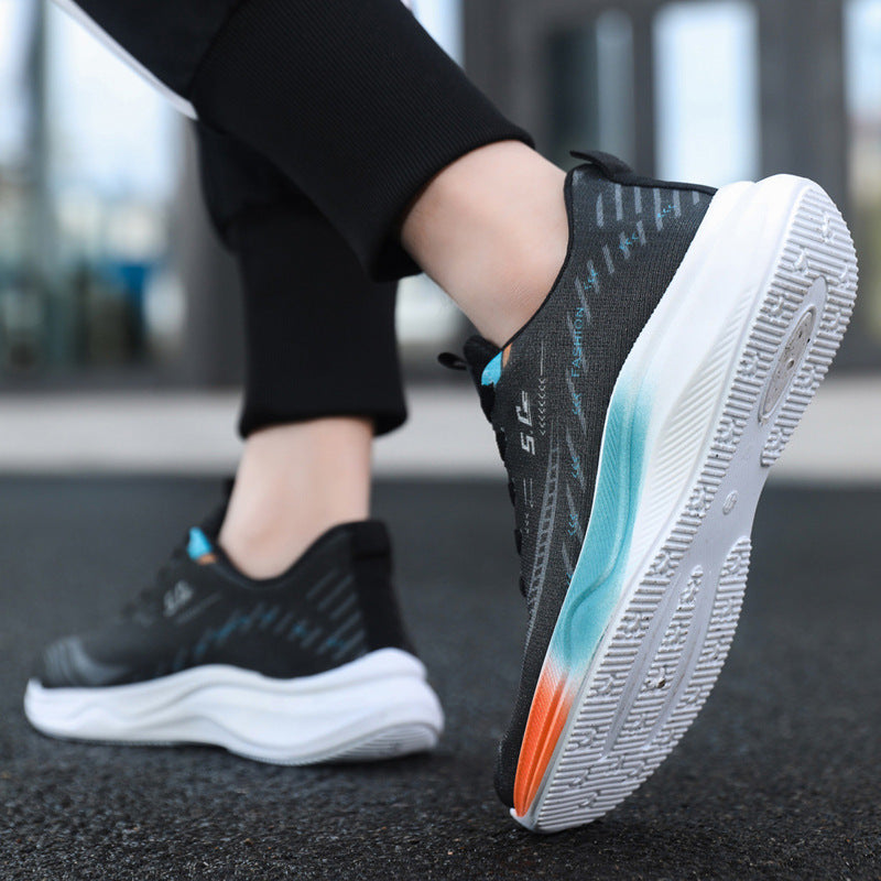 Laufschuhe Damen Sport Sneaker Atmungsaktiv Mesh Weich