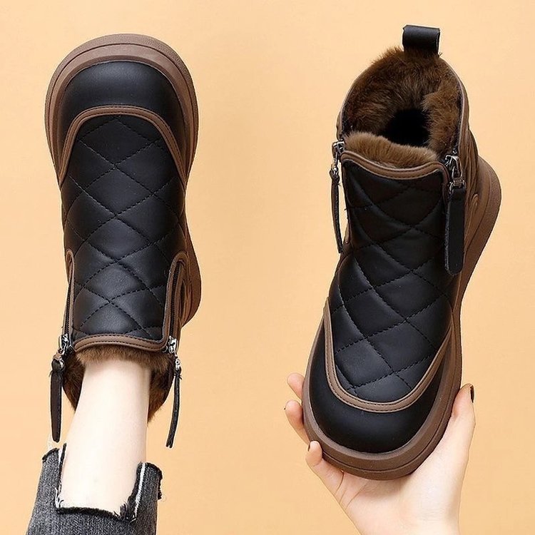 Damen Winterboots Warm Gefüttert Waterproof - BerlinGlamour