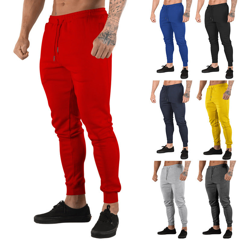 Herren Trainingshose Elastisch Bequem Reißverschluss - BerlinGlamour