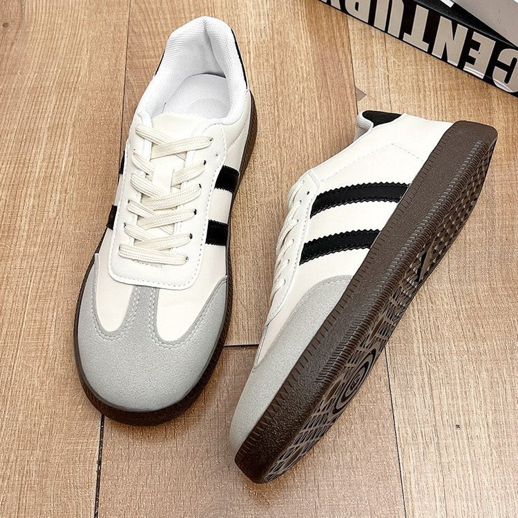 Damen Sneaker Retro Sportlich Strapazierfähig