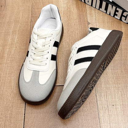 Damen Sneaker Retro Sportlich Strapazierfähig