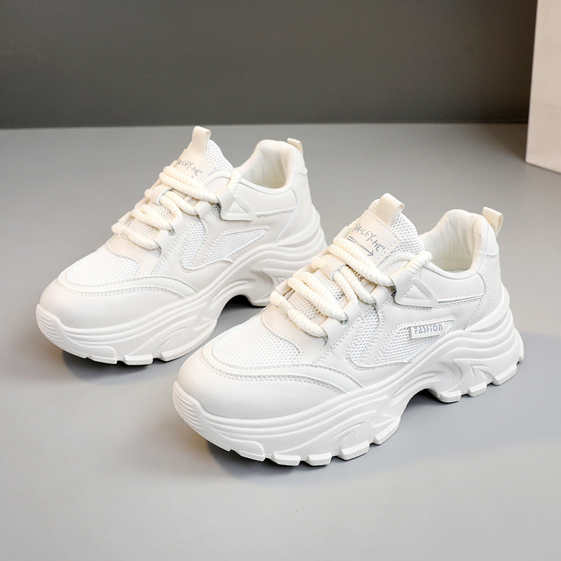 Damen Sneaker Chunky atmungsaktiv Laufschuhe Sportlich