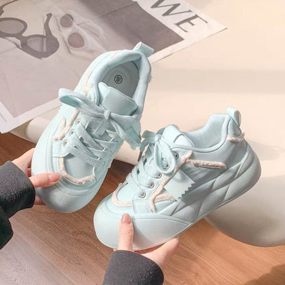 Damen Sneaker Chunky Sportlich Einzigartig