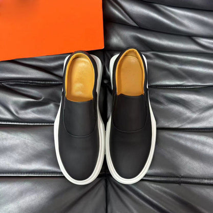 Damen Sneaker Slip-On Bequem Rutschfest Mit Fußbett - BerlinGlamour