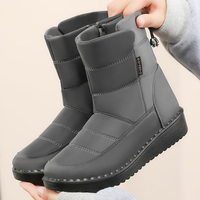 Damen Winterboots Warm Rutschfest Schnee Stiefel - BerlinGlamour
