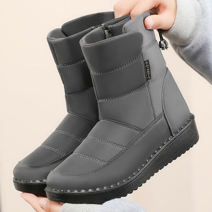 Damen Winterboots Warm Rutschfest Schnee Stiefel - BerlinGlamour