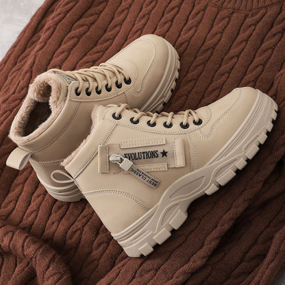 Damen Winterstiefel Warm Isoliert Rutschfest Schnee - BerlinGlamour