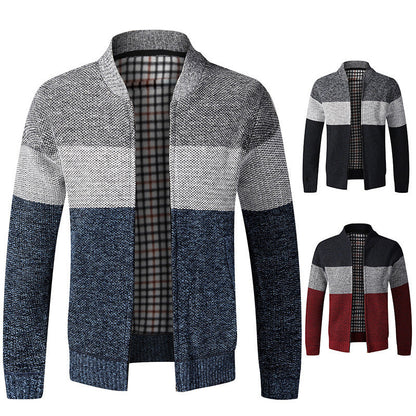 Herren Strickcardigan Modern Sportlich Oversized - BerlinGlamour