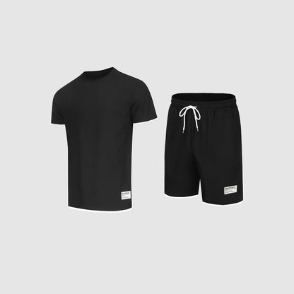 Herren Freizeit-Set Modern mit Kontrast-Details Trendy