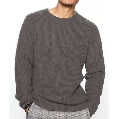 Herren Strickpullover Grobstrick Lässig Modern