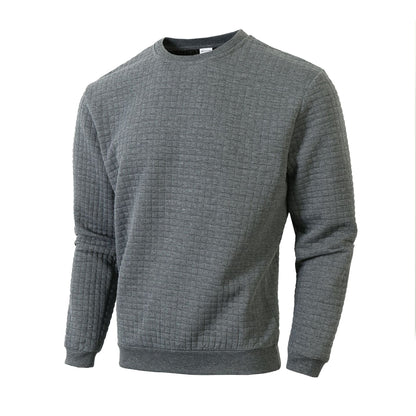 Herren Sweater Strukturiert Rundhals Modern Design