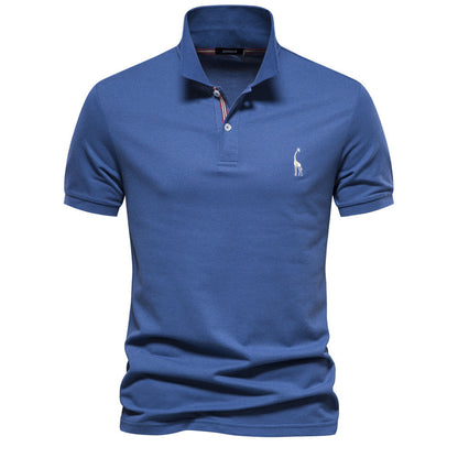 Herren Poloshirt Baumwolle Atmungsaktiv Klassisch Modern