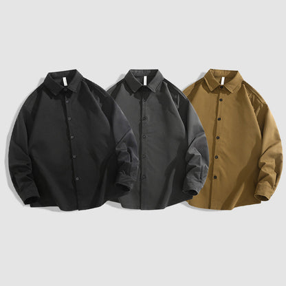 Herren Hemdjacke Modern Stilvolle Schnitt