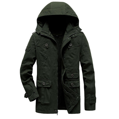 Herren Freizeitjacke Casual Modern Schwarz