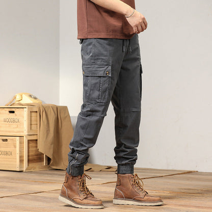 Herren Cargo-Hose mit vielen Taschen elastisch Bequem