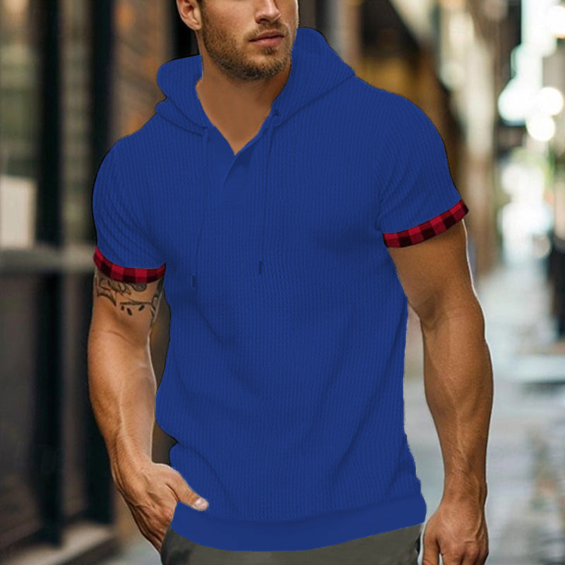 Herren Kapuzenpullover Grau Sportlich