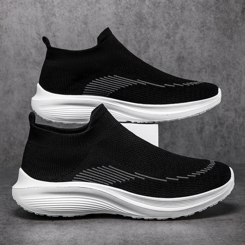 Damen Laufschuhe Komfort Slip-On Laufschuhe Leicht Mesh