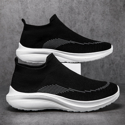 Damen Laufschuhe Komfort Slip-On Laufschuhe Leicht Mesh