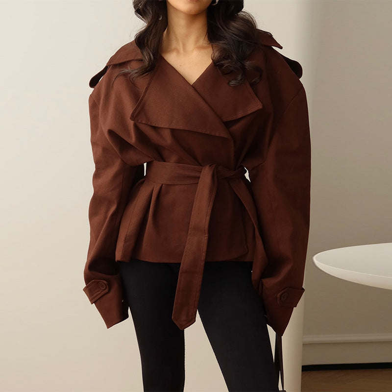 Damen Überwurfjacke Modern Lässig Trendy
