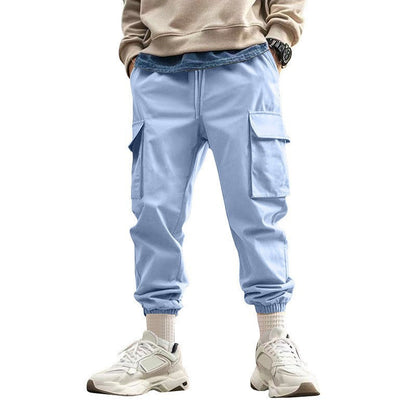 Herren Cargo-Hose Praktisch Mit Verstellbarem Bund