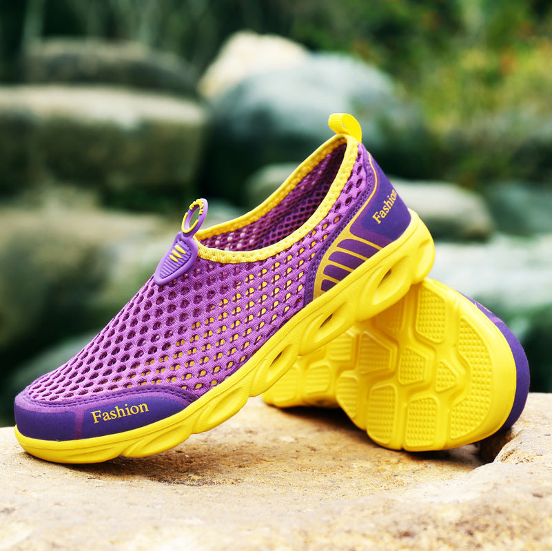 Damen Laufschuhe Atmungsaktiv Flexibel Mit Mesh-Obermaterial