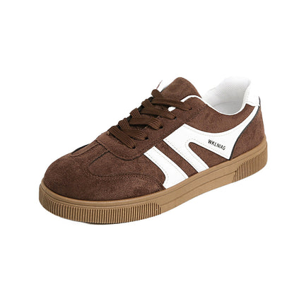 Damen Sneaker Suede Sportlich Modern Rutschfest