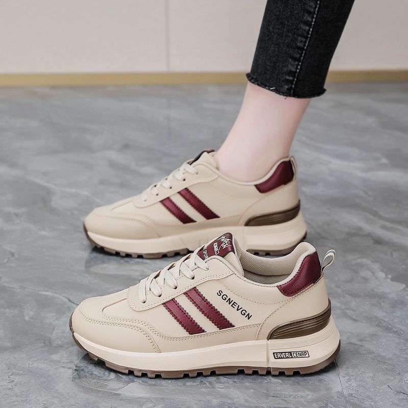 Damen Sneaker Sportlich Bequem Mit Gummi Sohle - BerlinGlamour