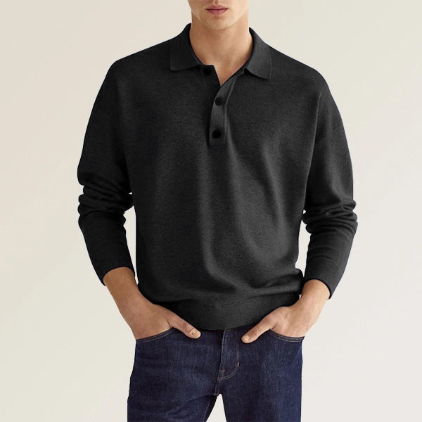 Herren Poloshirt Elegantes Design Slim Fit Modern