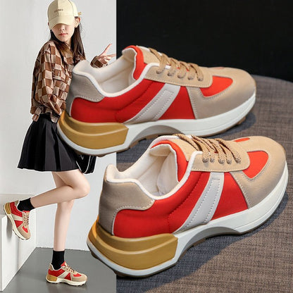 Damen Sneaker Sportlich Bequem Weiß - BerlinGlamour