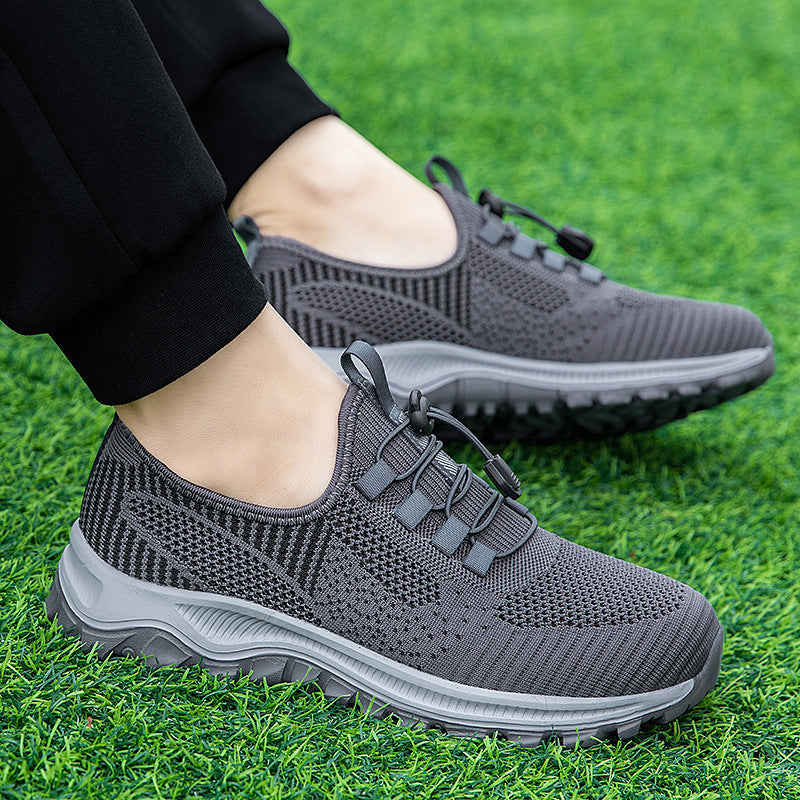 Damen Laufschuhe Fitness Sneaker Schnellschnürsystem Sportlich