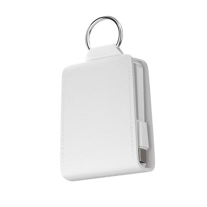 Kleine Powerbank Schlüsselanhänger Notfall Akku