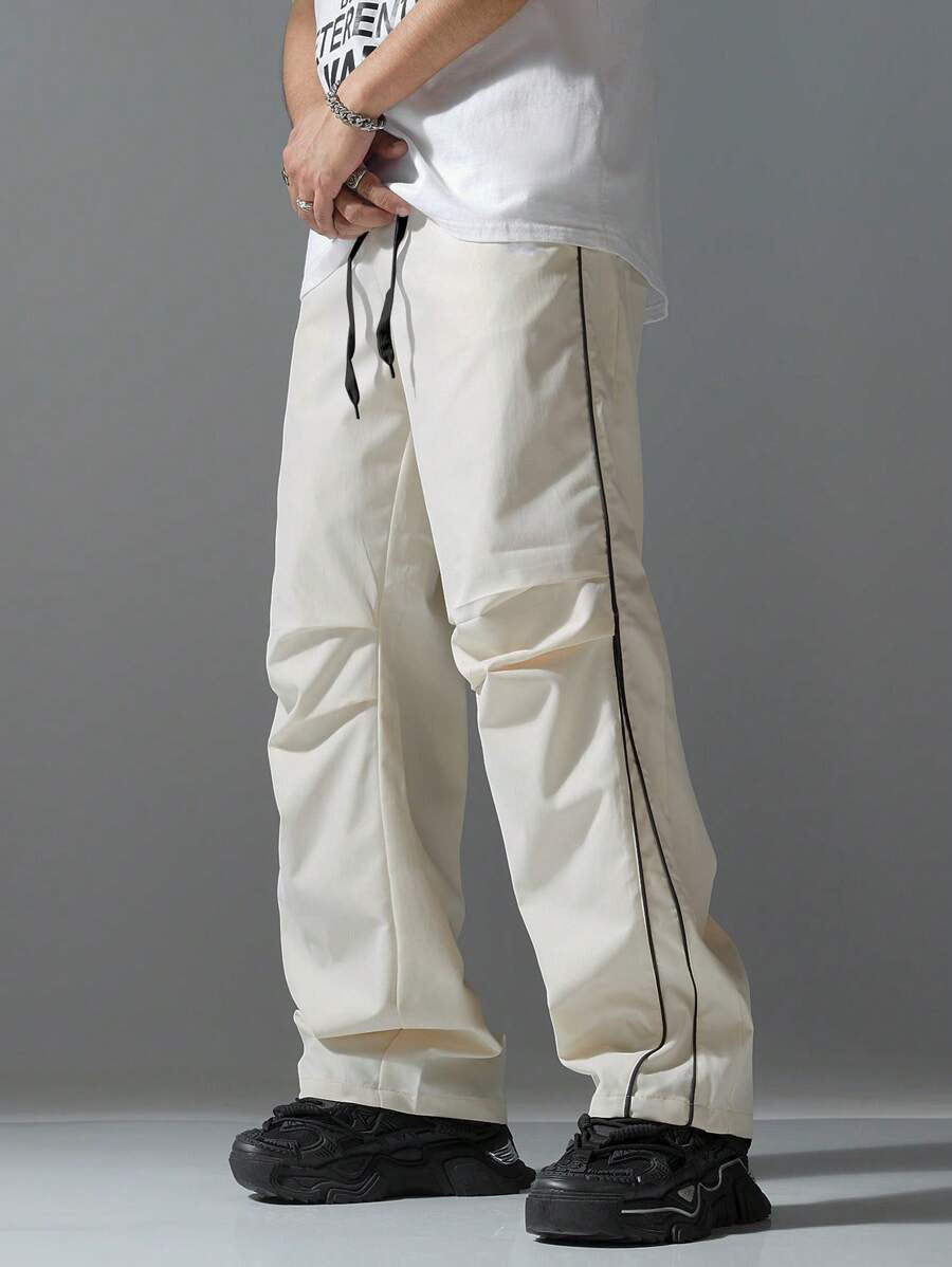 Herren SportHose Freizeit mit Kontraststreifen elastisch