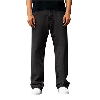 Herren Jeans Weite Bein mit vielen Taschen