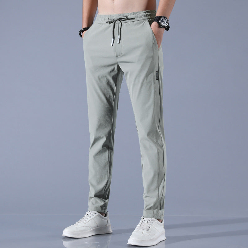 Herren Golfhose Luxus Elegant Schwarz