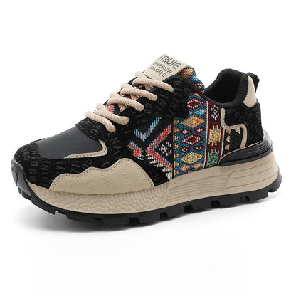 Damen Sneaker Sportlich Mesh Atmungsaktiv Tribal - BerlinGlamour