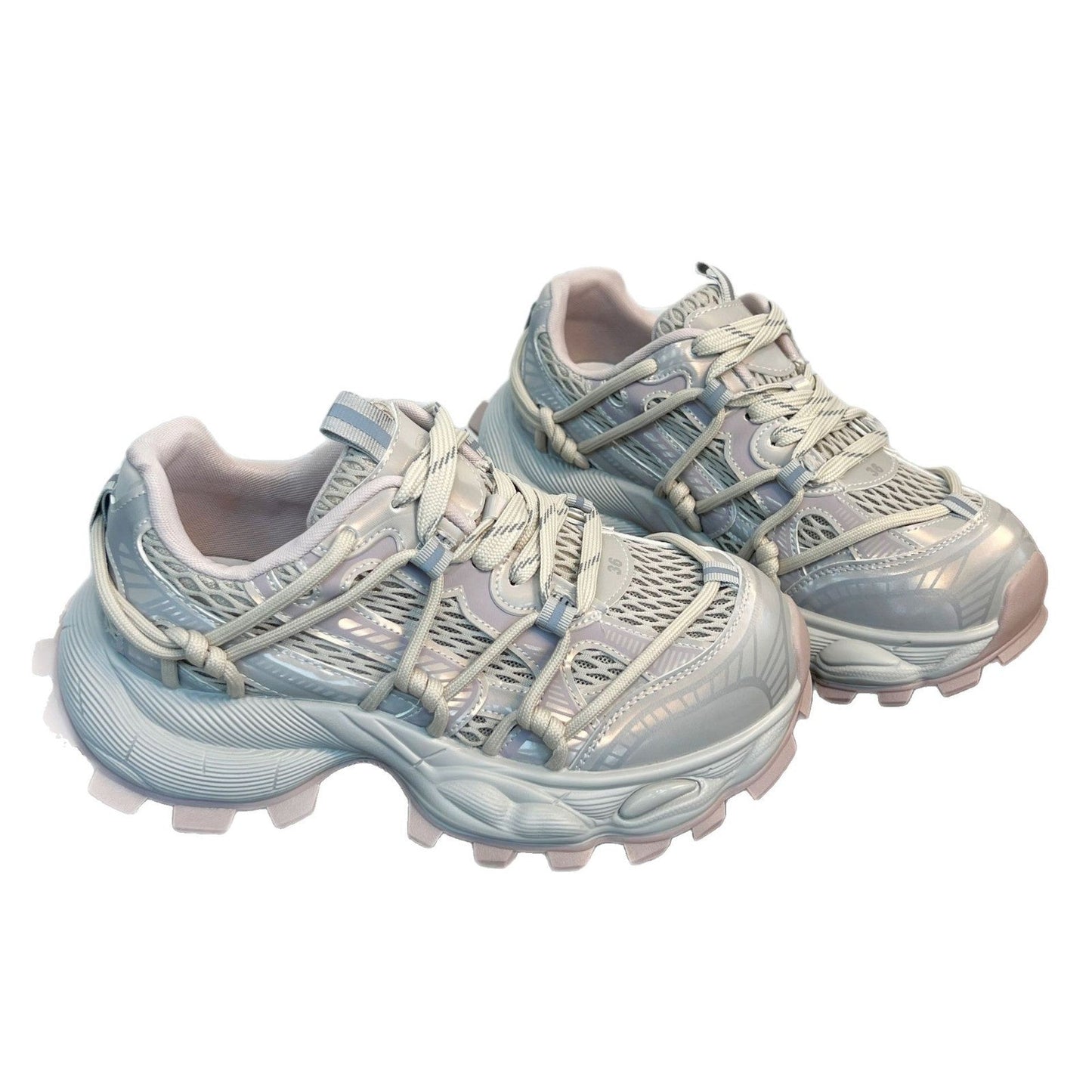 Damen Trail-Sneaker Laufschuhe Atmungsaktiv Rutschfest