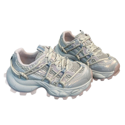 Damen Trail-Sneaker Laufschuhe Atmungsaktiv Rutschfest