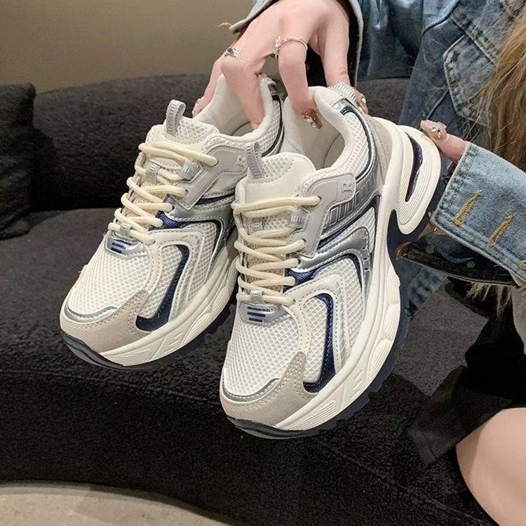 Damen Sneaker Chunky atmungsaktiv mit Weichsohle