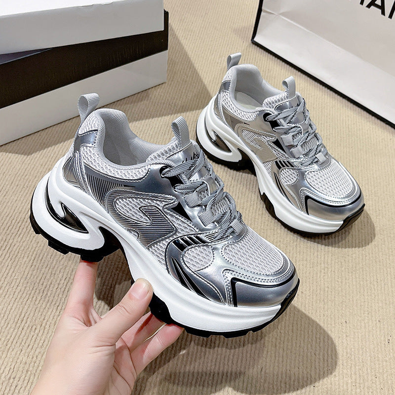 Damen Sneaker Sportlich Atmungsaktiv Moderne Schuhe