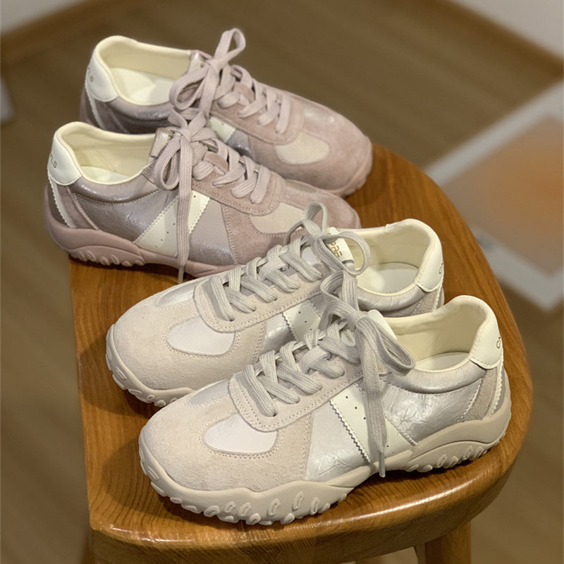 Damen Sneaker Weich Wildleder Bequem Laufschuhe - BerlinGlamour
