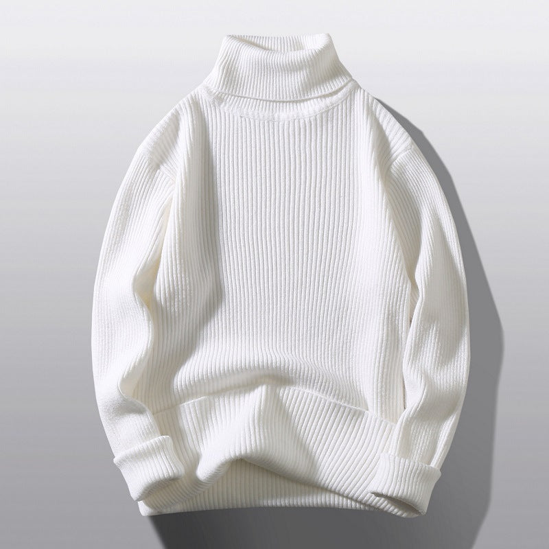Herren Rollkragenpullover Strick Bequem Modern - BerlinGlamour