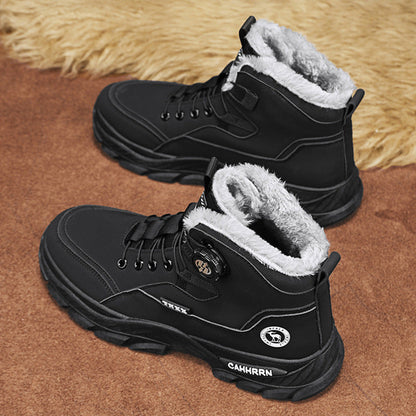 Damen Winterboots Rutschfest Warm Kuschelig