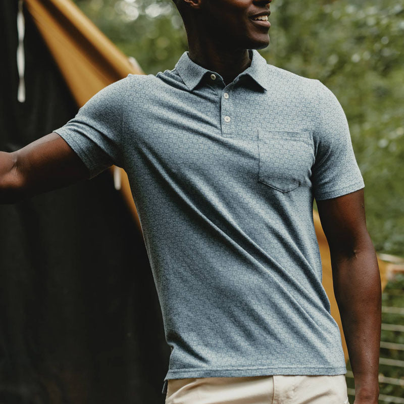 Herren Polohemd Modern Strukturiert SlimFit