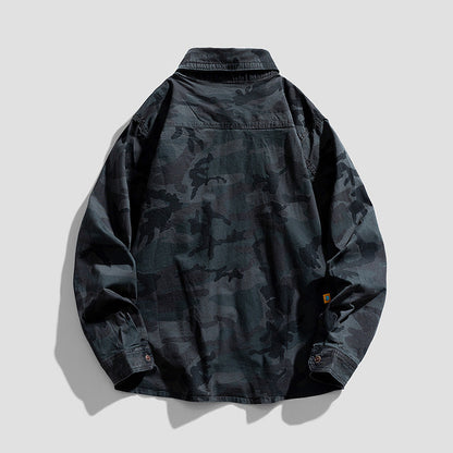 Herren Camo-Jacke Militärstyle Outdoor